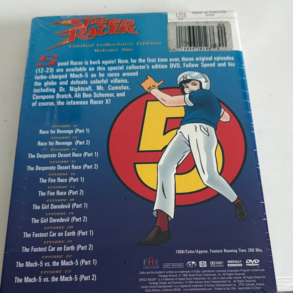 DVD Speed Racer Limited Collector's Edition - Picture 2 of 2
